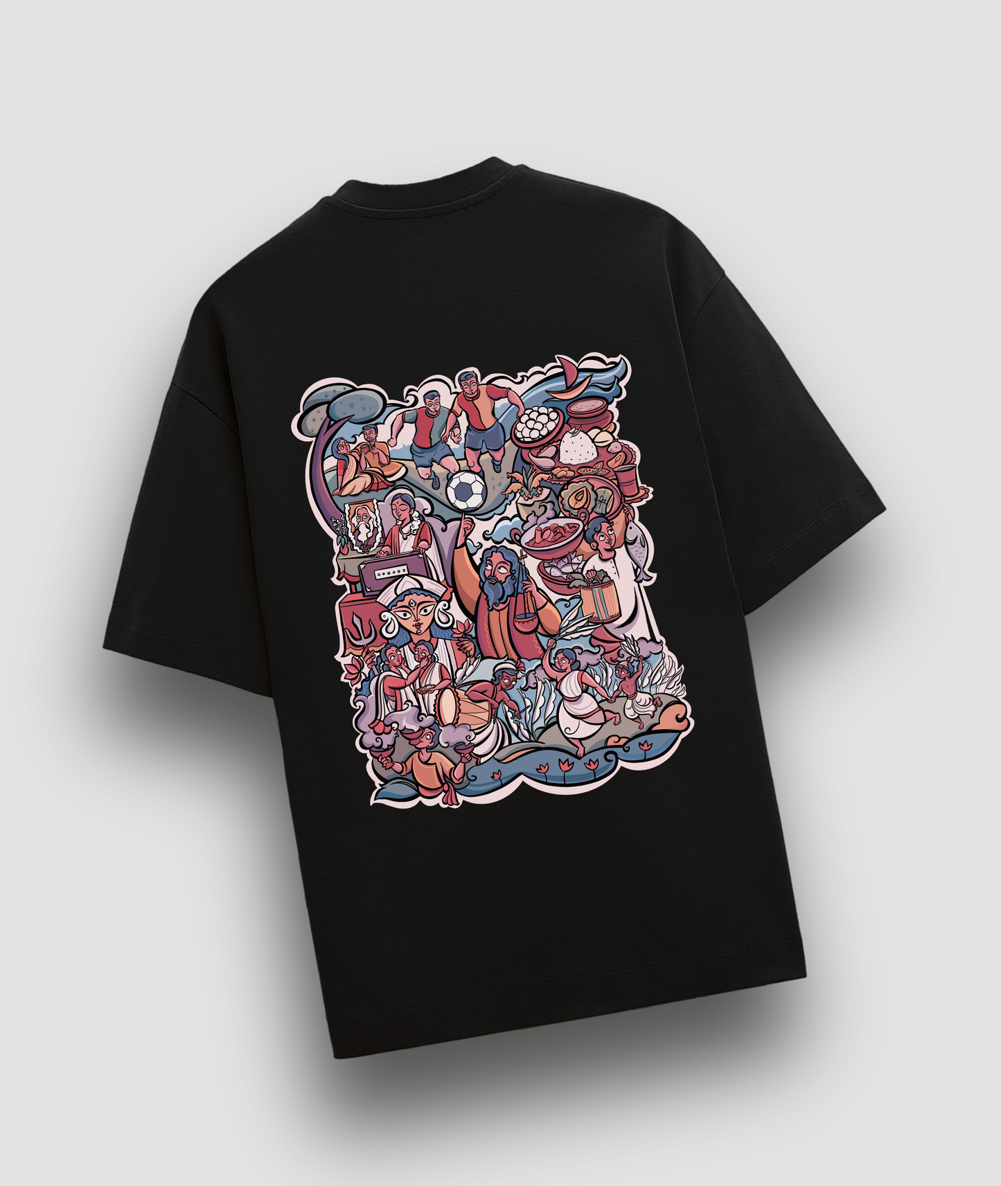 Bangaliyana Oversized T-shirt | Standard