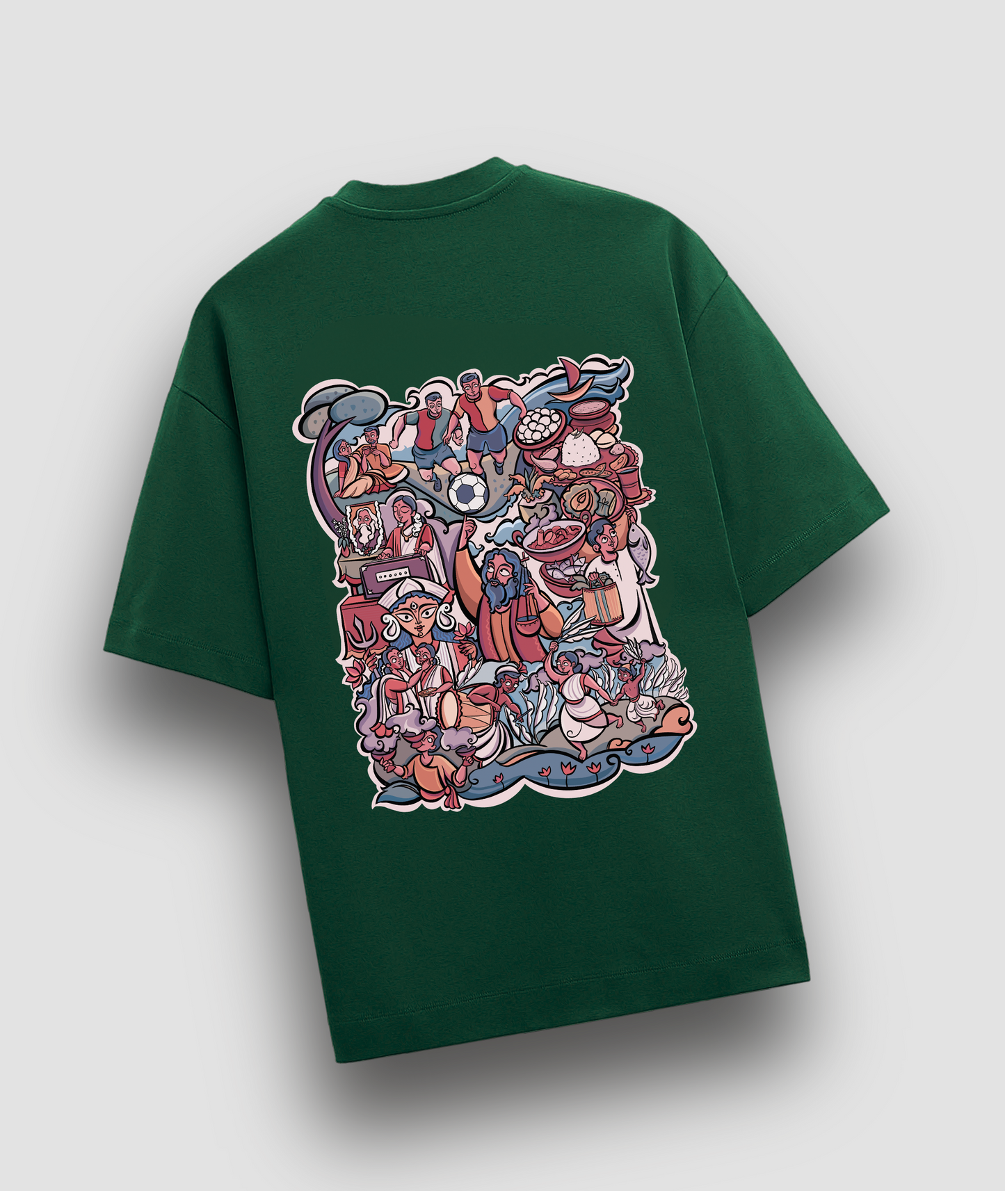 Bangaliyana Oversized T-shirt | Premium