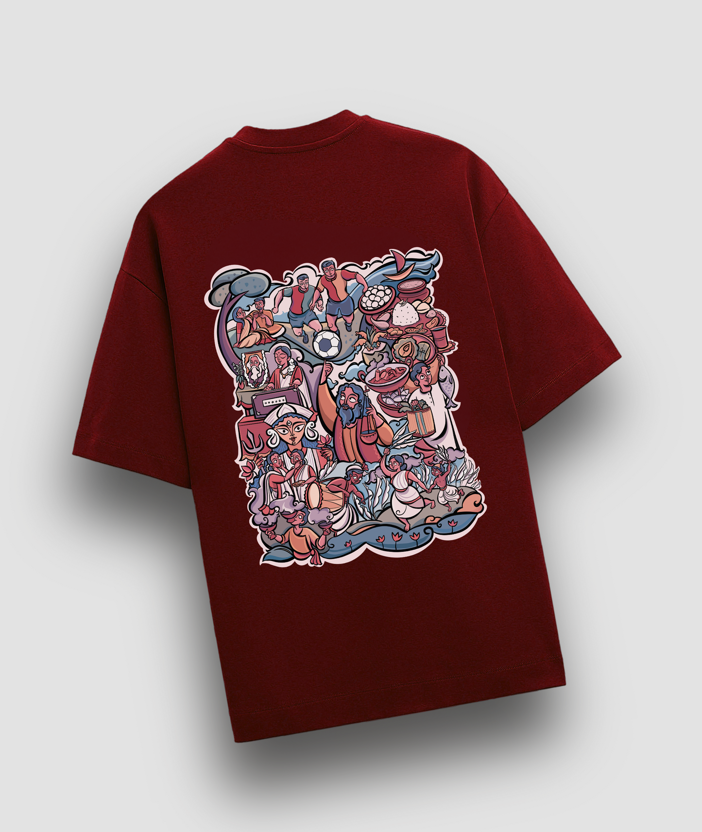 Bangaliyana Oversized T-shirt | Premium
