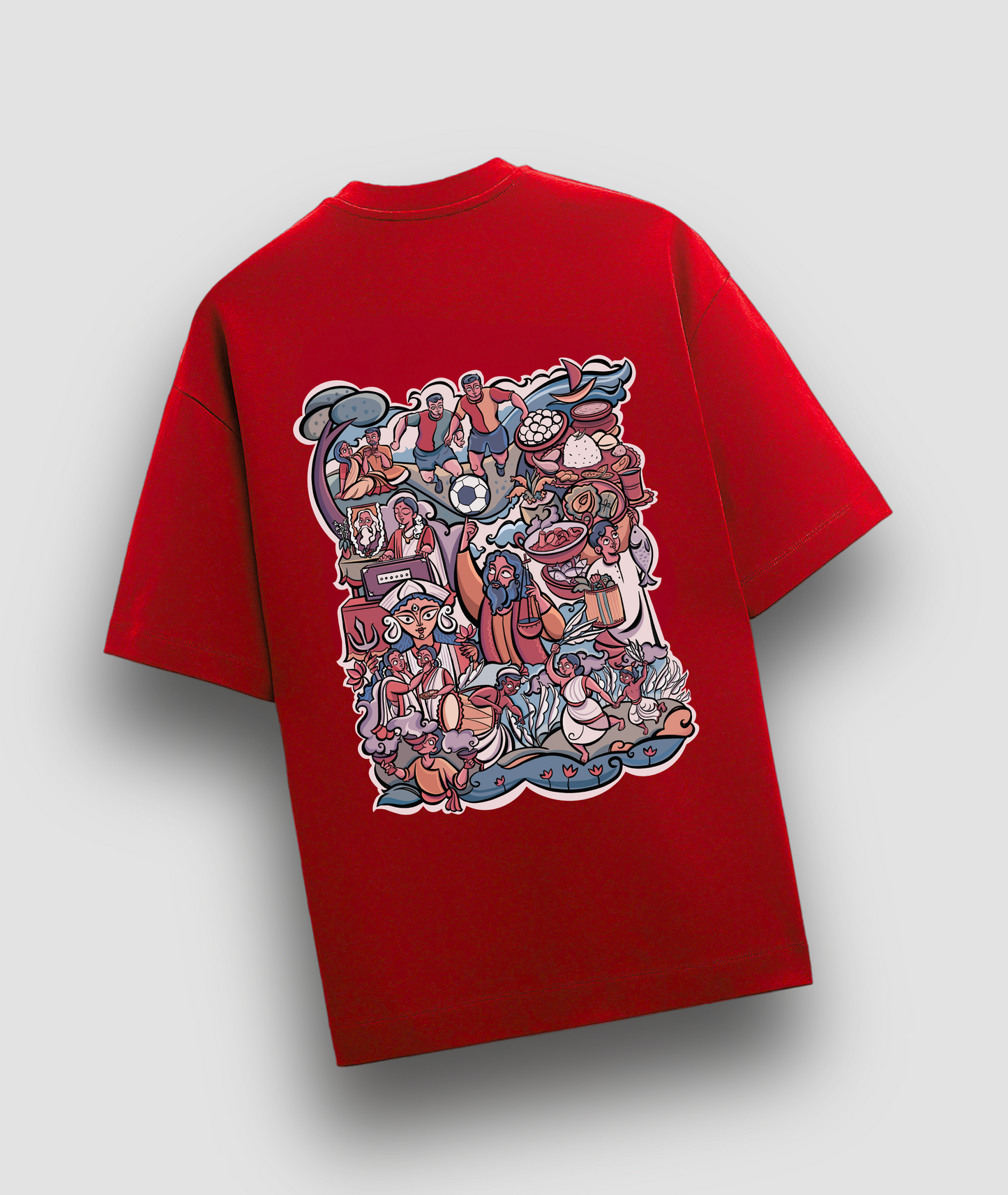 Bangaliyana Oversized T-shirt | Premium