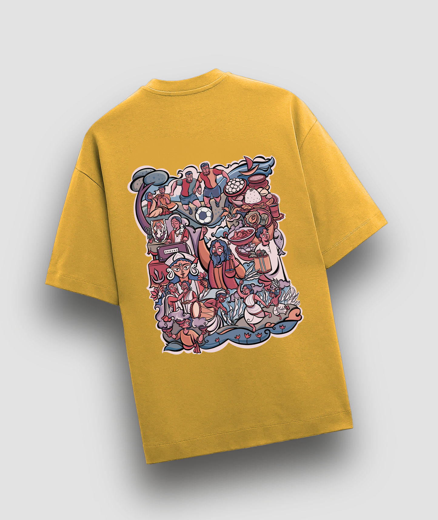 Bangaliyana Oversized T-shirt | Premium