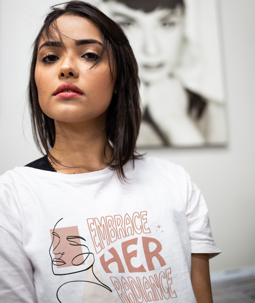 Embrace Her Radiance Unisex Regular Fit T-shirt