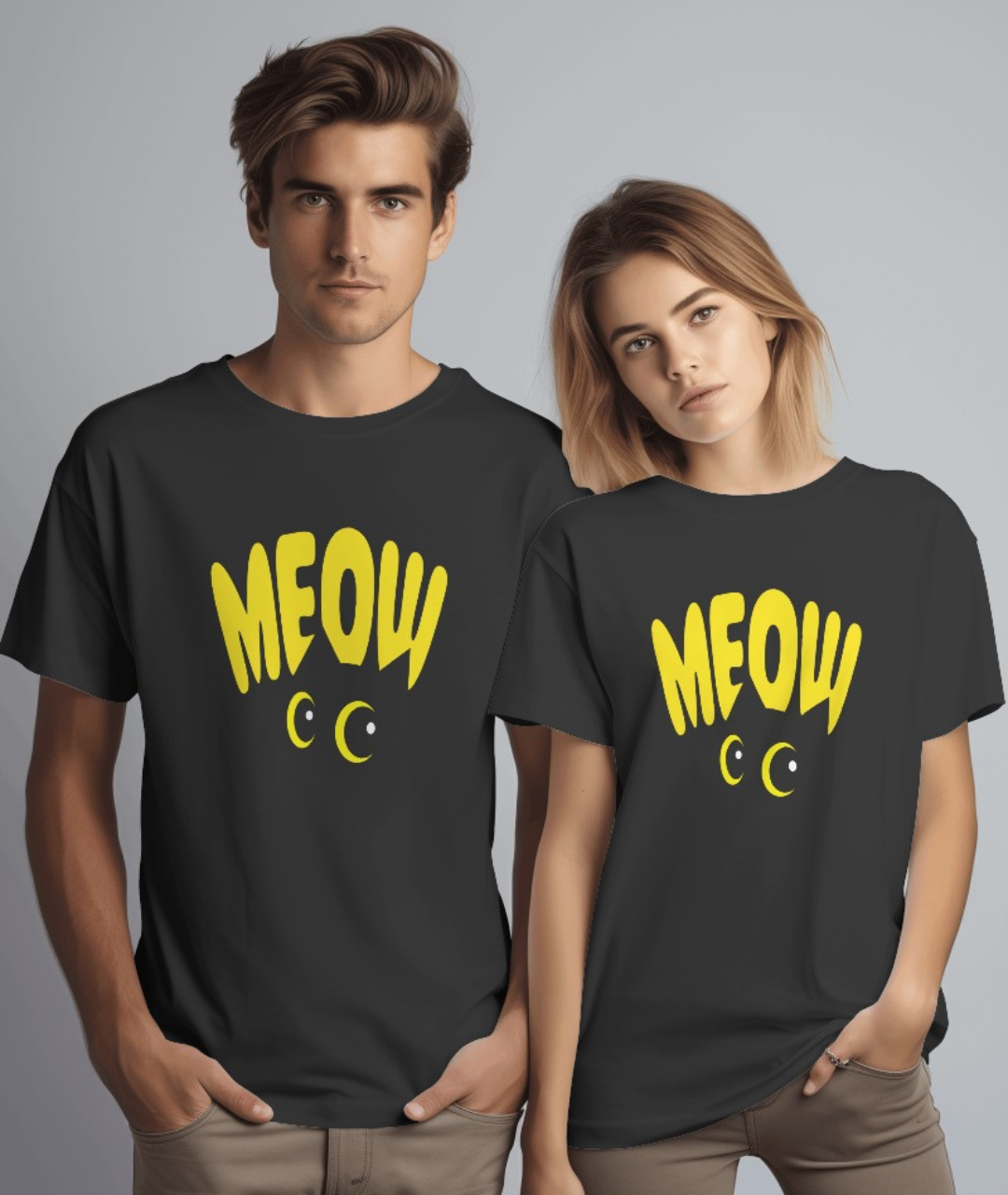 Meow Unisex Regular Fit T-shirt