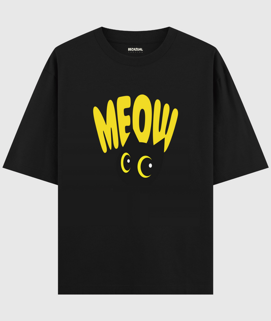 Meow Oversized Unisex T-shirt