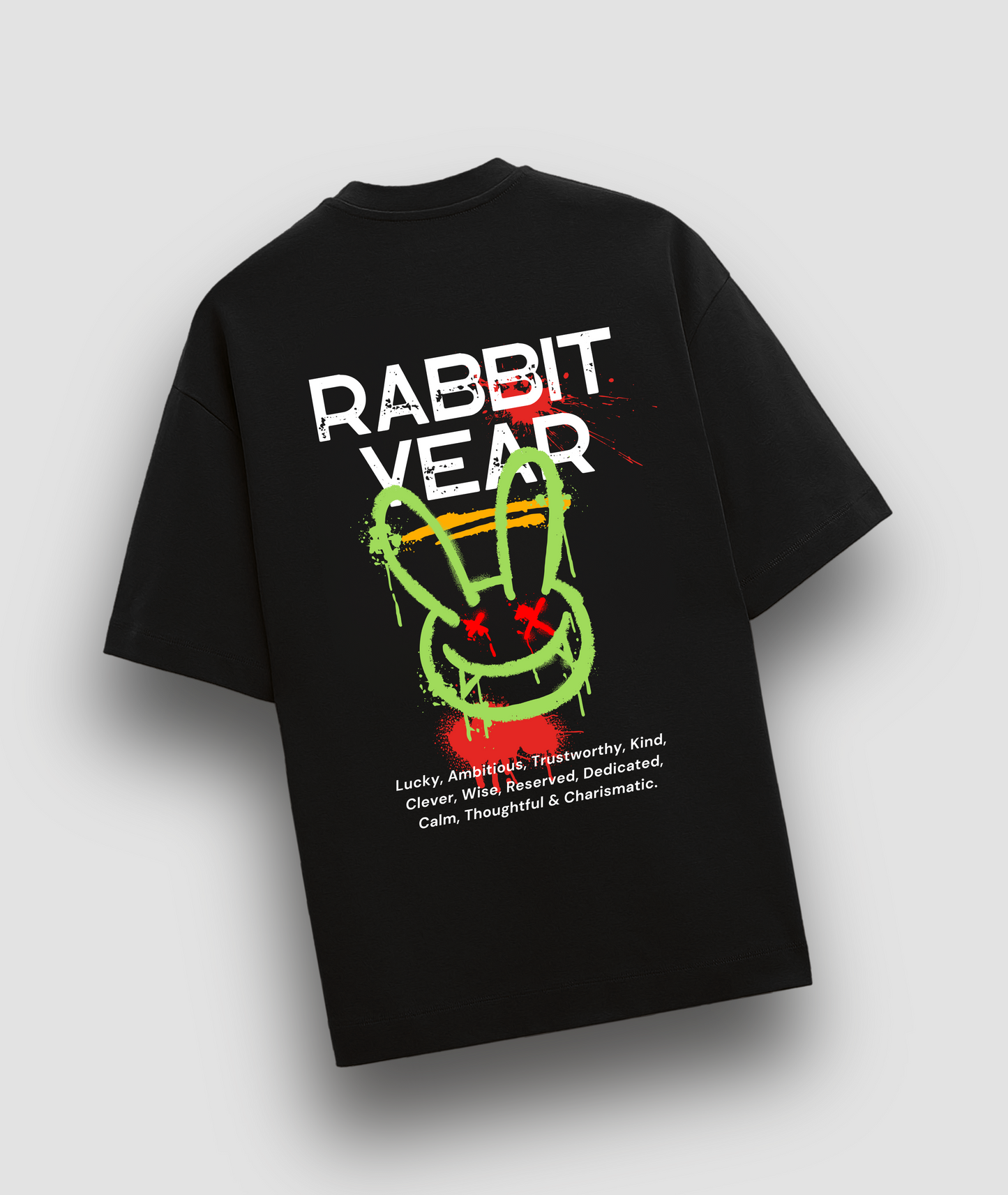 Rabbit Year Oversized T-shirt