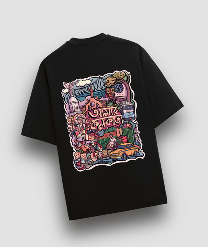 Kolkata Oversized T-shirt | Standard