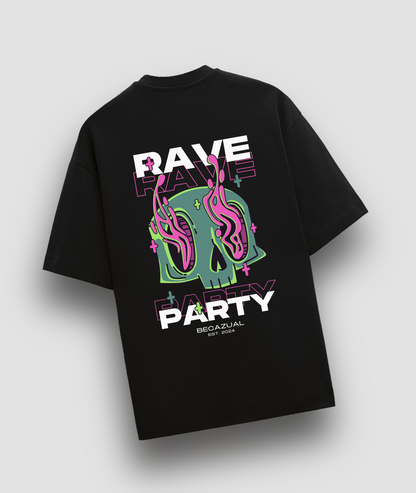 Rave Party Oversized T-shirt