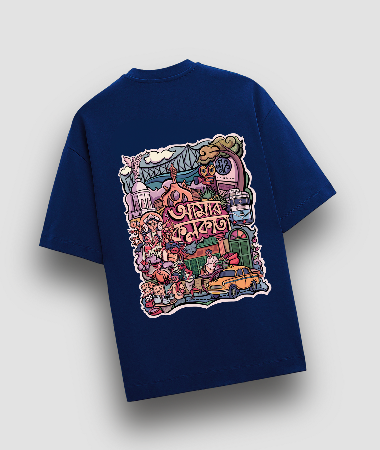 Kolkata Oversized T-shirt | Standard