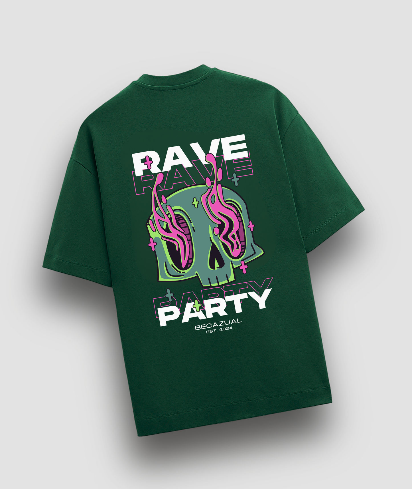 Rave Party Oversized T-shirt