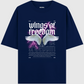 Wings Of Freedom Oversized Unisex T-shirt