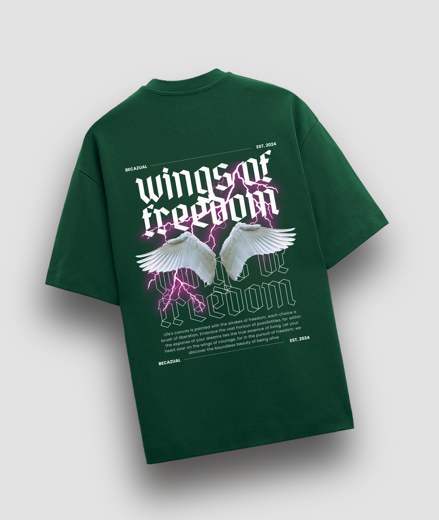 Wings Of Freedom Oversized T-shirt