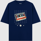 90's Cassette Oversized Unisex T-shirt