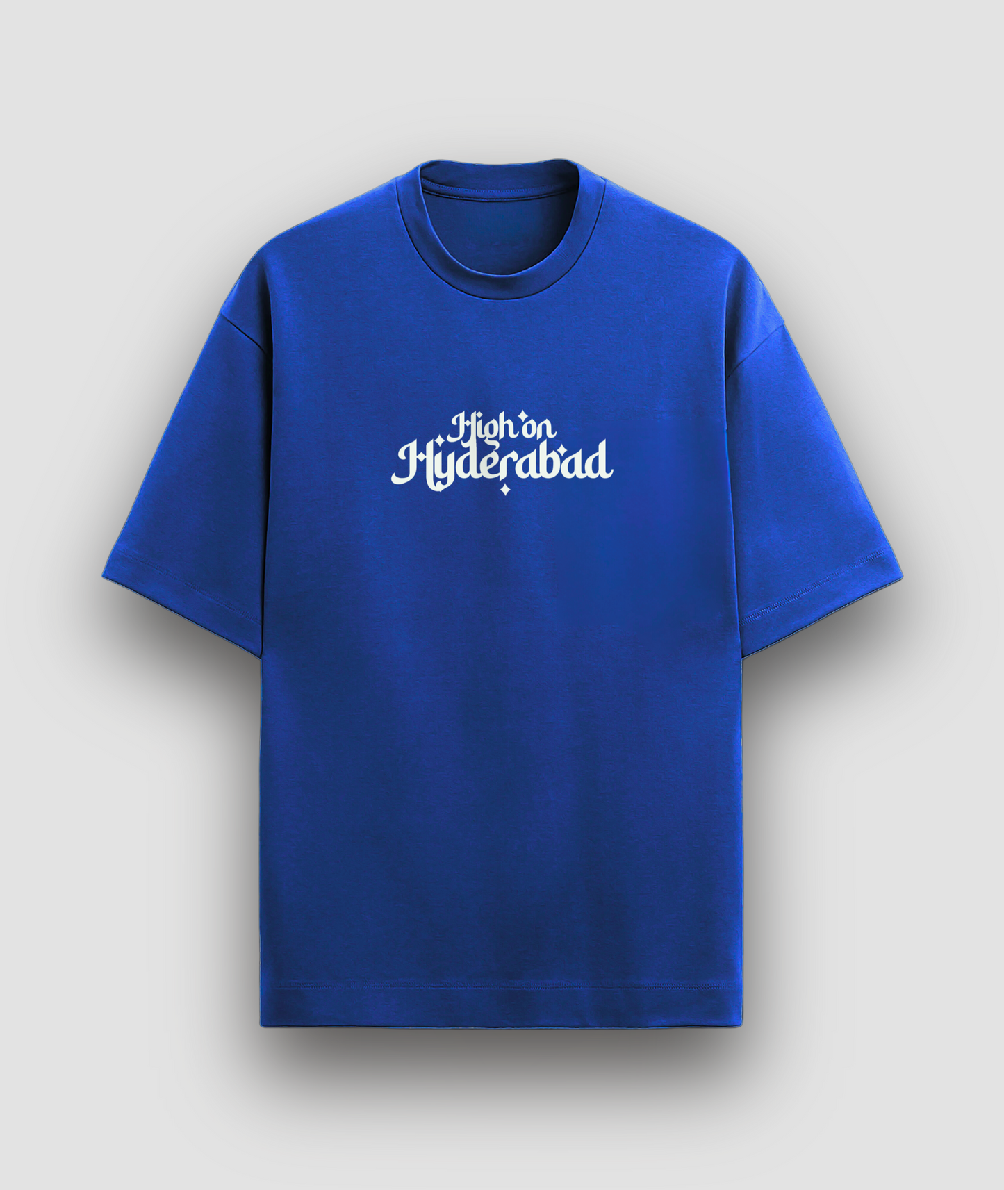 High on Hyderabad Oversized T-shirt