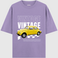 Vintage Car Oversized Unisex T-shirt